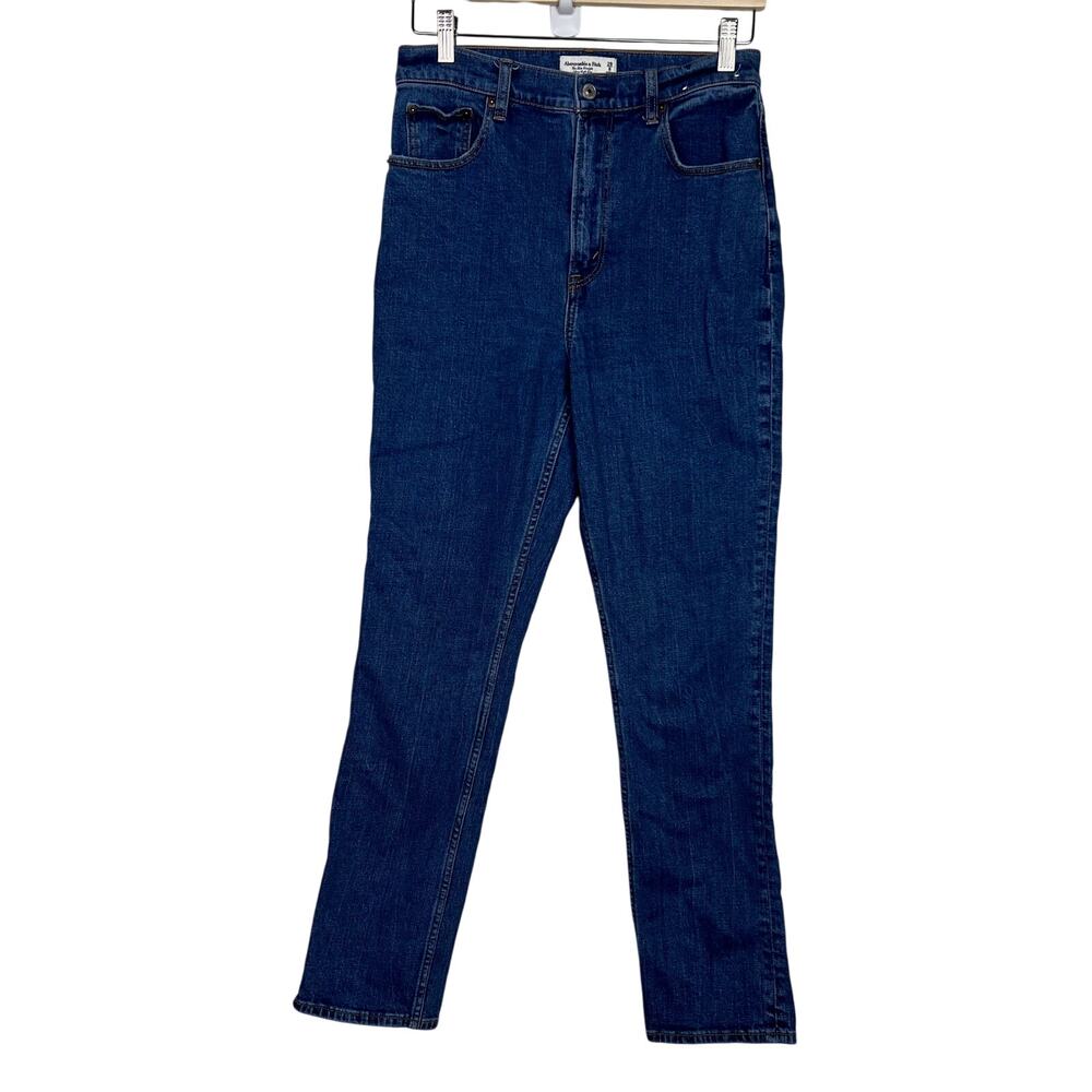 Abercrombie & Fitch Women's Size‎ 29/8 Slim Straight Ultra High Rise Denim Jeans
